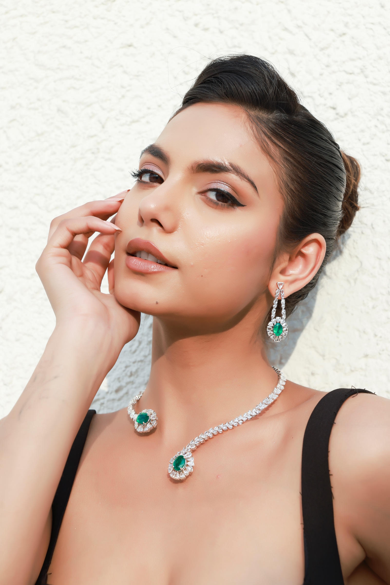 Emerald inspired jewellery